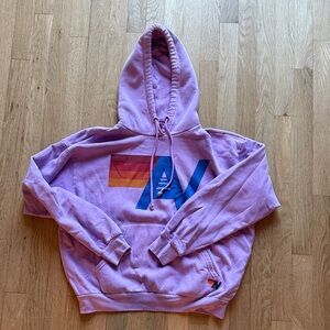Good used condition
Aviator Nation logo hoodie
Neon purple
Imperfections in dye